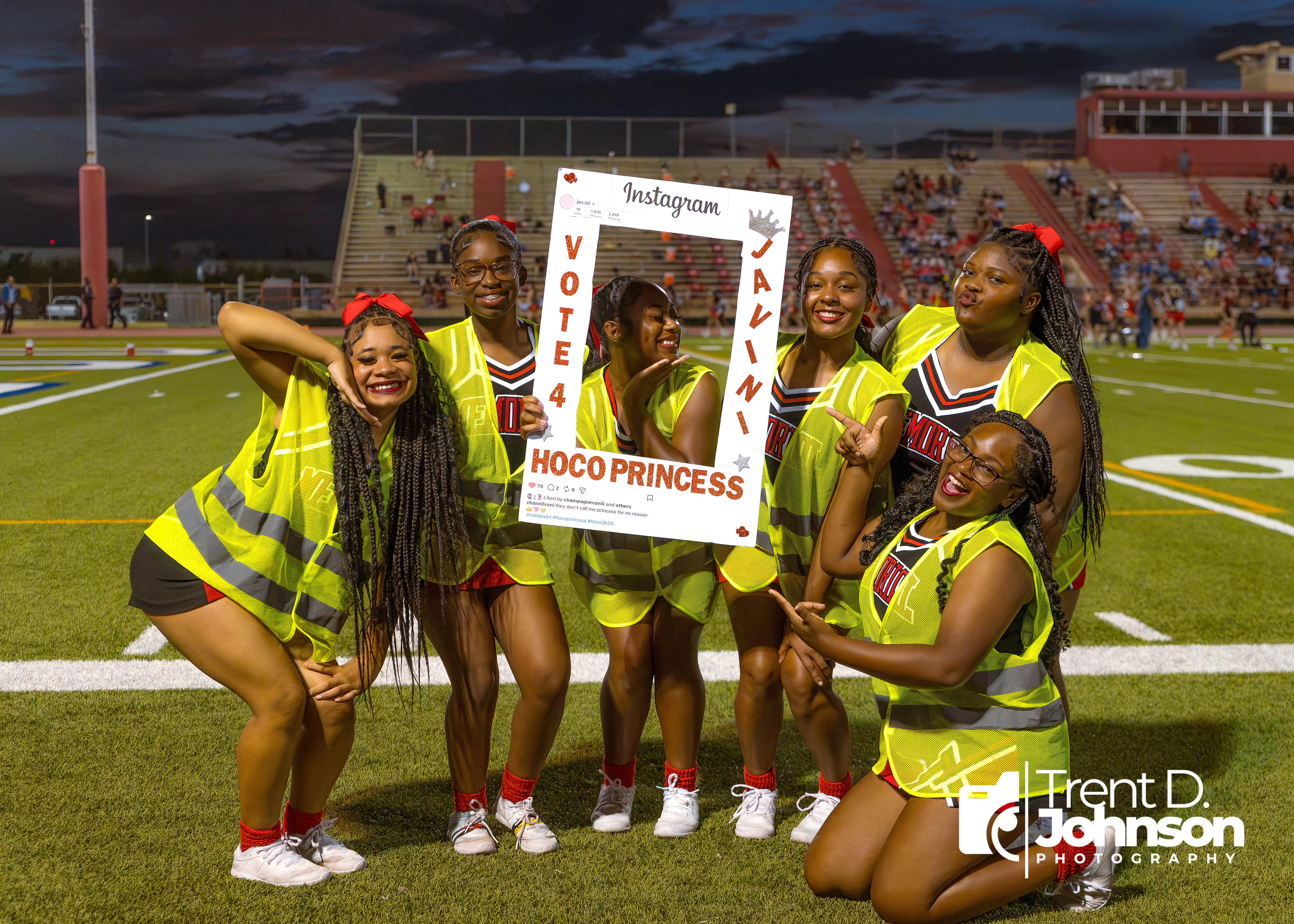 Titan Cheerleaders put in work to bring school spirit and Titan Pride to the masses.